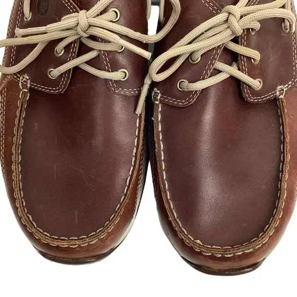 Dunham Captain Mesh Leather Boat Shoe by New Balance