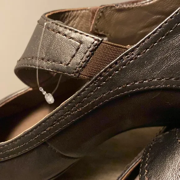 Earthies Zalea Mary Jane Comfort Shoes Dark Brown Size 7.5
