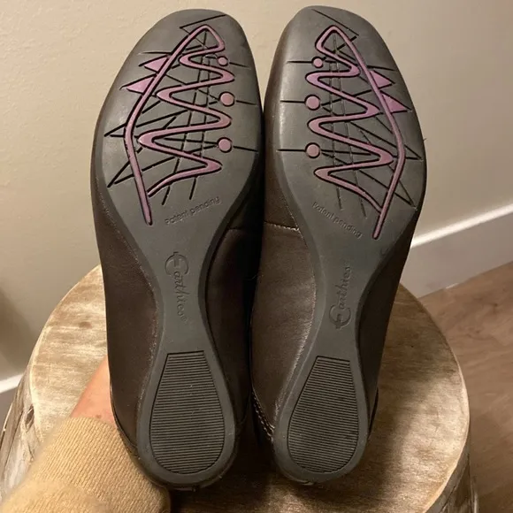 Earthies Zalea Mary Jane Comfort Shoes Dark Brown Size 7.5