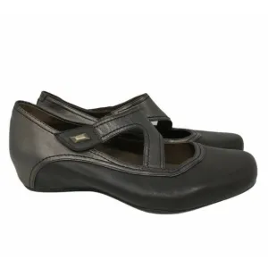Earthies Zalea Mary Jane Comfort Shoes Dark Brown Size 7.5
