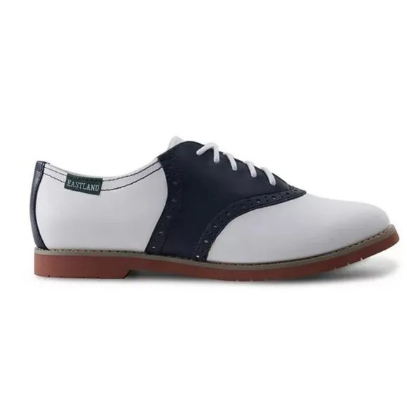 EASTLAND Leather Memory Foam Lace Up Oxfords Shoes