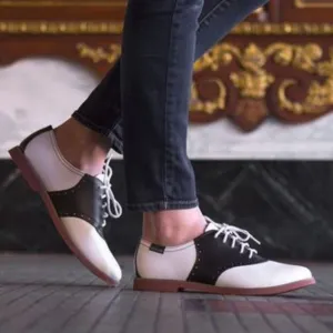 EASTLAND Leather Memory Foam Lace Up Oxfords Shoes