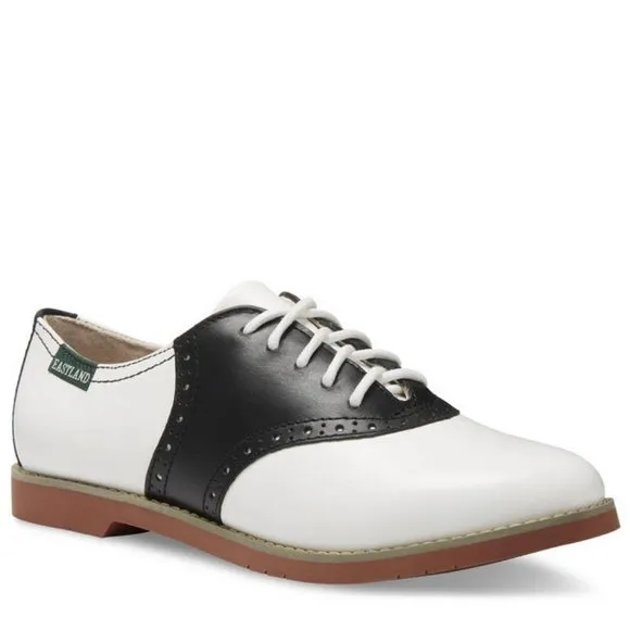 EASTLAND Leather Memory Foam Lace Up Oxfords Shoes
