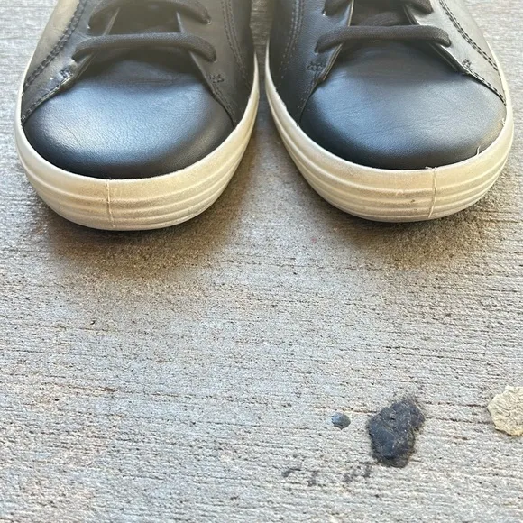 ECCO Black Leather Men's Sneakers/ZIZE 8.5