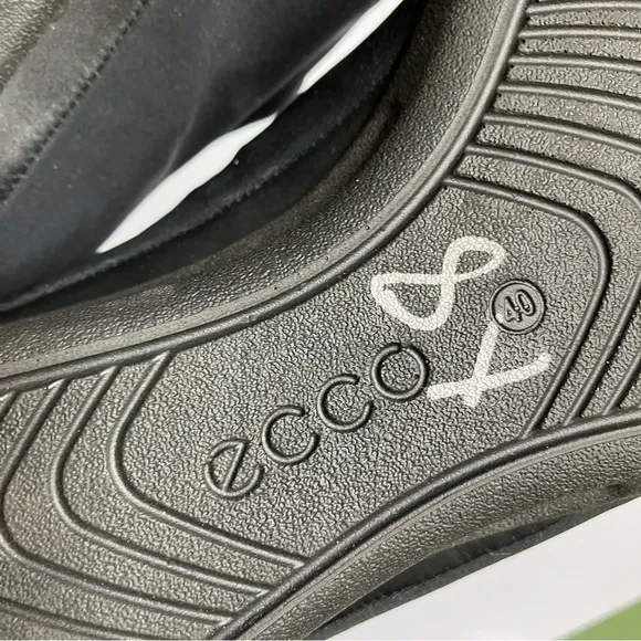 ECCO Felicia GTX black slip on shoes size 40