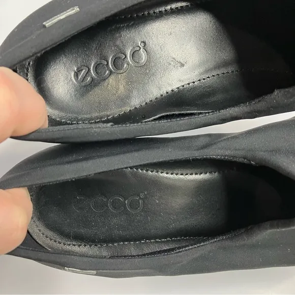 ECCO Felicia GTX black slip on shoes size 40