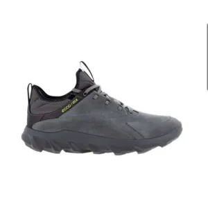 Ecco NEW MX Sneakers Shoes Gray Suede Leather Mens Size EU 43‎ US 11-11.5 Hiking