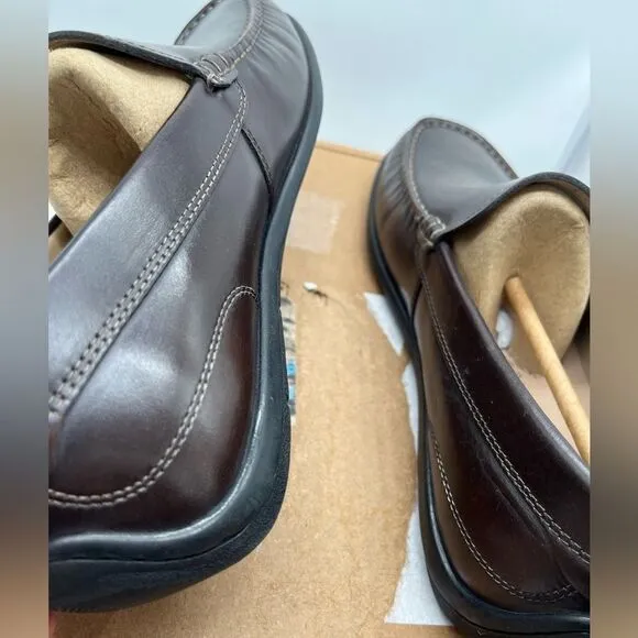 ECCO Reciprico Moccasin Dress Shoes Coffee Men's 6