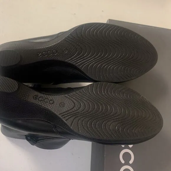 ECCO Sculptured 45 Women's Leather Ankle Boot, US Size 7-7.5, Black