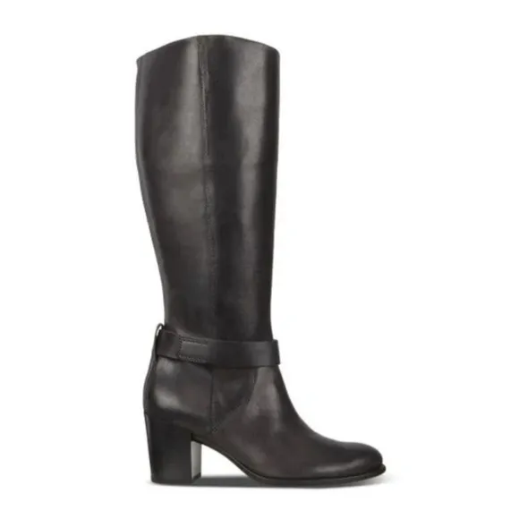 ECCO SHAPE 55 MOONLESS LEATHER BOOTS