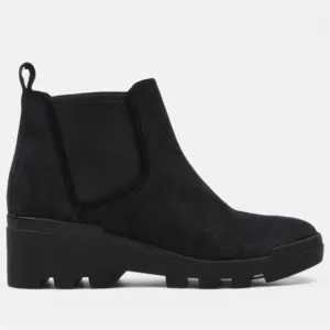 Eileen Fisher Women’s Size 10 Splash Waterproof Suede Bootie Black Boots