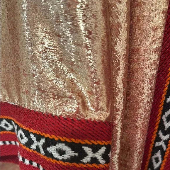 Elegant Gold Kimono Robe