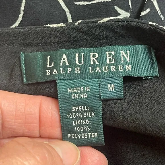 Elegant Lauren Ralph Lauren silk chiffon tiered skirt!