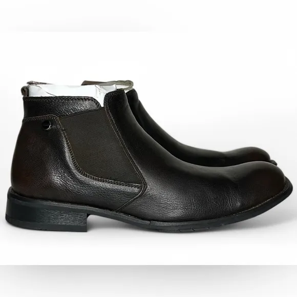 Etto Ballini Men's Pull Up Boots (Size 13. Brown Napa) | Brand New