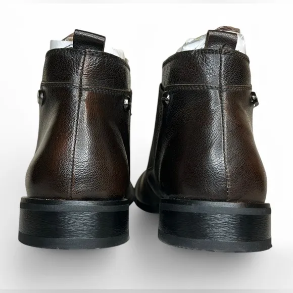Etto Ballini Men's Pull Up Boots (Size 13. Brown Napa) | Brand New