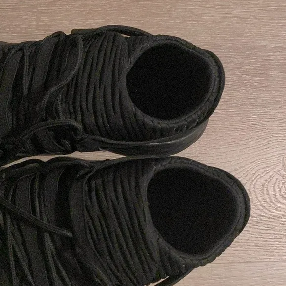 EUC [Jordan] Formula 23 Low All Black Mesh Fabric Athletic Sneakers Men’s Sz 11