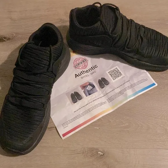 EUC [Jordan] Formula 23 Low All Black Mesh Fabric Athletic Sneakers Men’s Sz 11