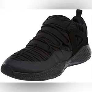 EUC [Jordan] Formula 23 Low All Black Mesh Fabric Athletic Sneakers Men’s Sz 11