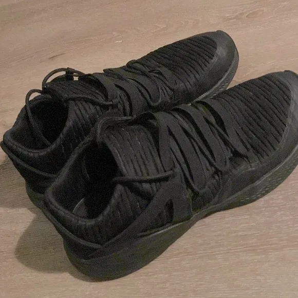 EUC [Jordan] Formula 23 Low All Black Mesh Fabric Athletic Sneakers Men’s Sz 11