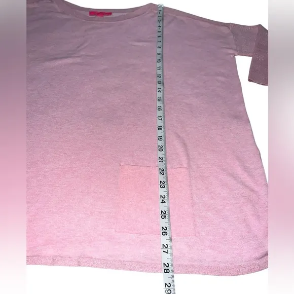{EUC Lilly Pulitzer Cobo Sweater Size X-Large in Heathered Pink Tropics Tint}