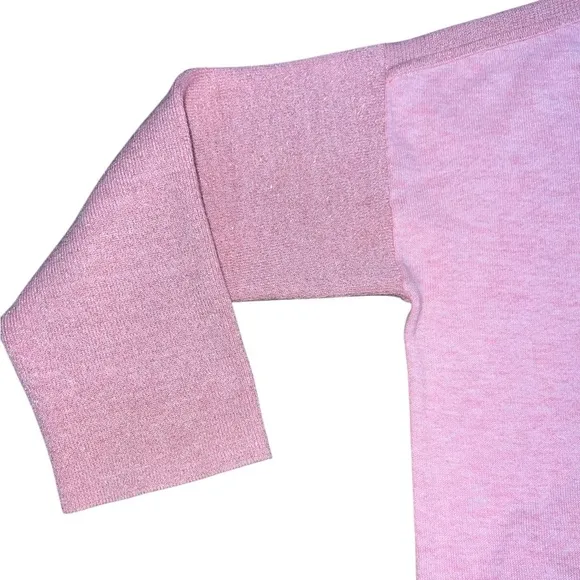 {EUC Lilly Pulitzer Cobo Sweater Size X-Large in Heathered Pink Tropics Tint}