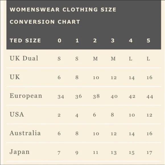 EUC - Ted Baker Monyca Dress - Size 1 (US4)