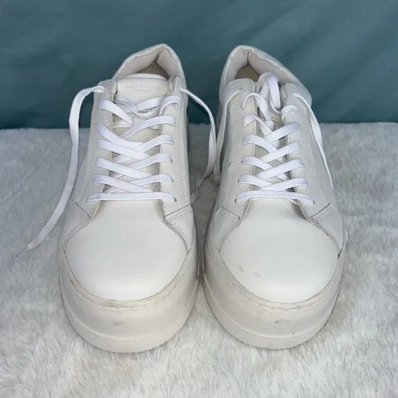 EUC Vagabond Shoemakers Sneakers ‘Zoe’ in White Size 8 Platform Casual Comfort**