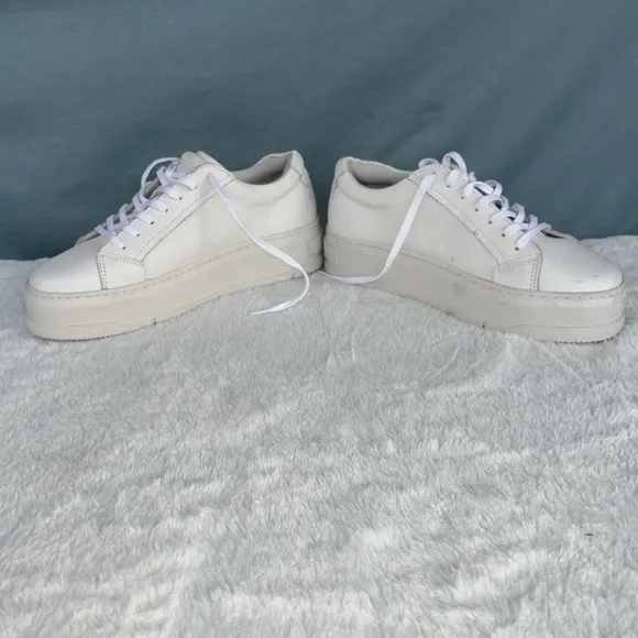 EUC Vagabond Shoemakers Sneakers ‘Zoe’ in White Size 8 Platform Casual Comfort**