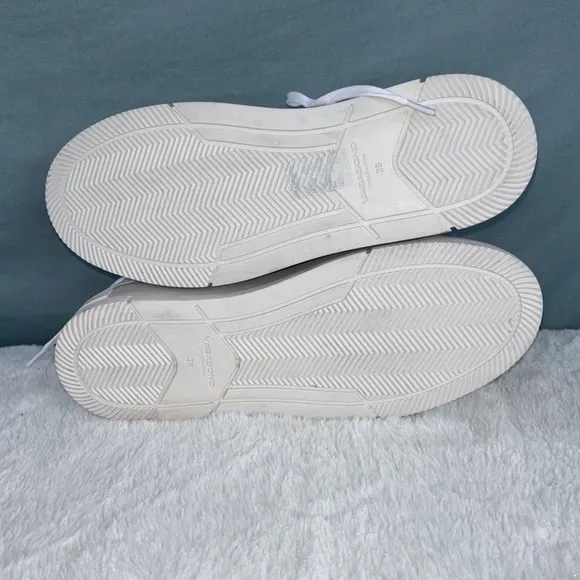 EUC Vagabond Shoemakers Sneakers ‘Zoe’ in White Size 8 Platform Casual Comfort**