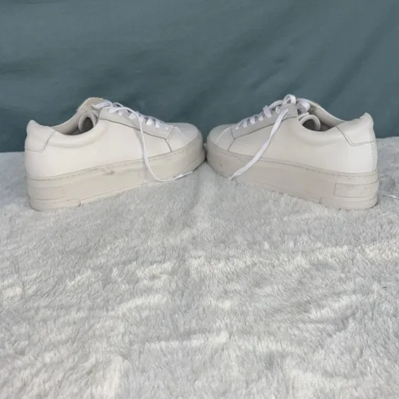 EUC Vagabond Shoemakers Sneakers ‘Zoe’ in White Size 8 Platform Casual Comfort**