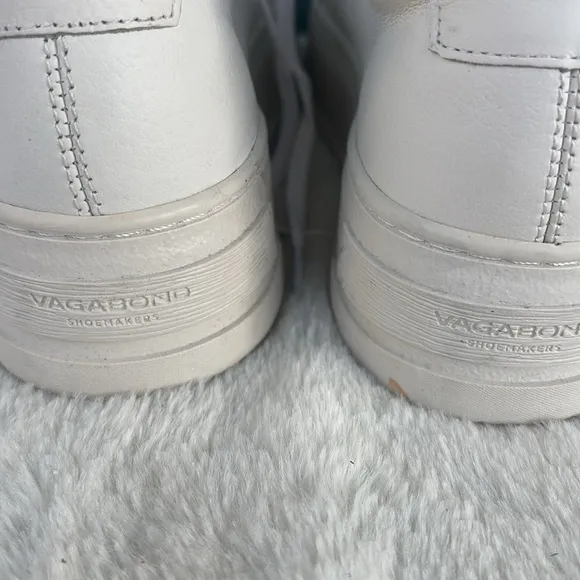 EUC Vagabond Shoemakers Sneakers ‘Zoe’ in White Size 8 Platform Casual Comfort**