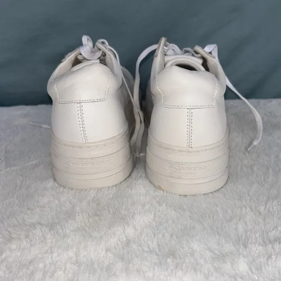 EUC Vagabond Shoemakers Sneakers ‘Zoe’ in White Size 8 Platform Casual Comfort**