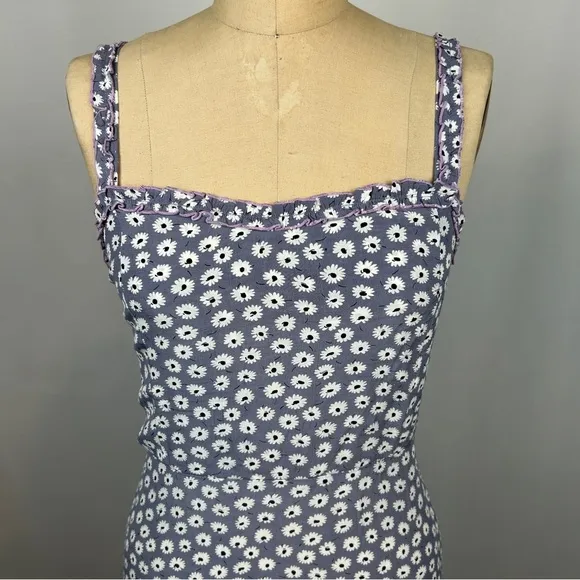 Faithfull the Brand x Anthropologie Noemie Danica Midi Dress Flora Size Medium 6