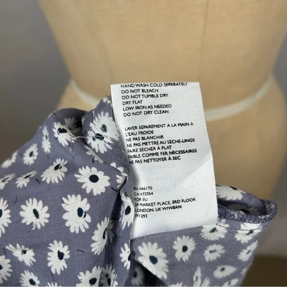 Faithfull the Brand x Anthropologie Noemie Danica Midi Dress Flora Size Medium 6