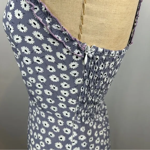 Faithfull the Brand x Anthropologie Noemie Danica Midi Dress Flora Size Medium 6