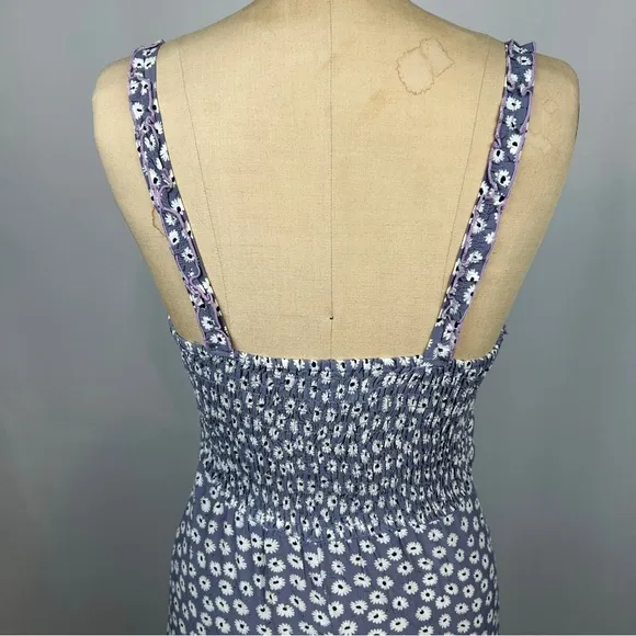 Faithfull the Brand x Anthropologie Noemie Danica Midi Dress Flora Size Medium 6