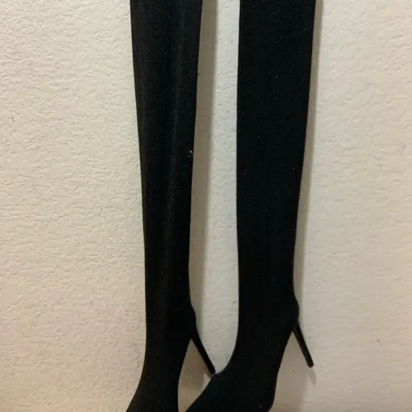 Fashion nova Stiletto pants boots Valentina size 8.5