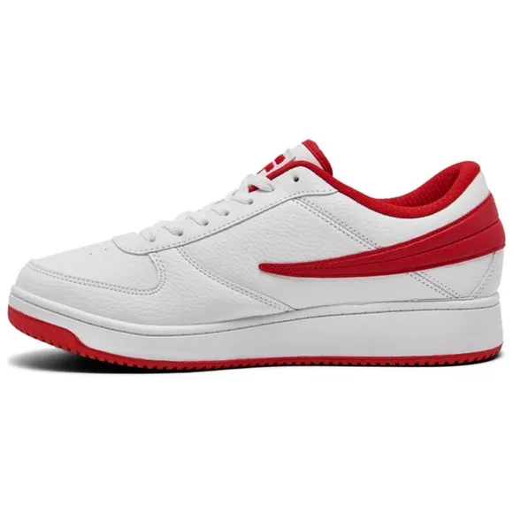 Fila Men's White and Red Sneakers Size 10 US SPORT ATHLETIC TRAINERS. NW BOX