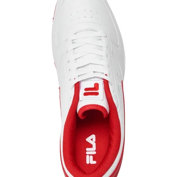 Fila Men's White and Red Sneakers Size 10 US SPORT ATHLETIC TRAINERS. NW BOX