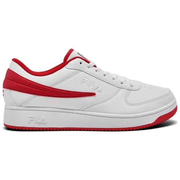 Fila Men's White and Red Sneakers Size 10 US SPORT ATHLETIC TRAINERS. NW BOX