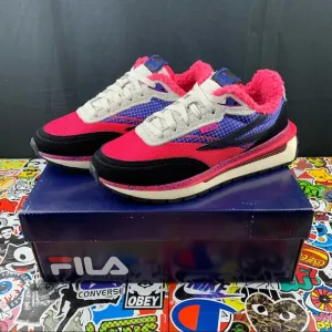 Fila Renno Hot Pink Fur Size 7 Womens