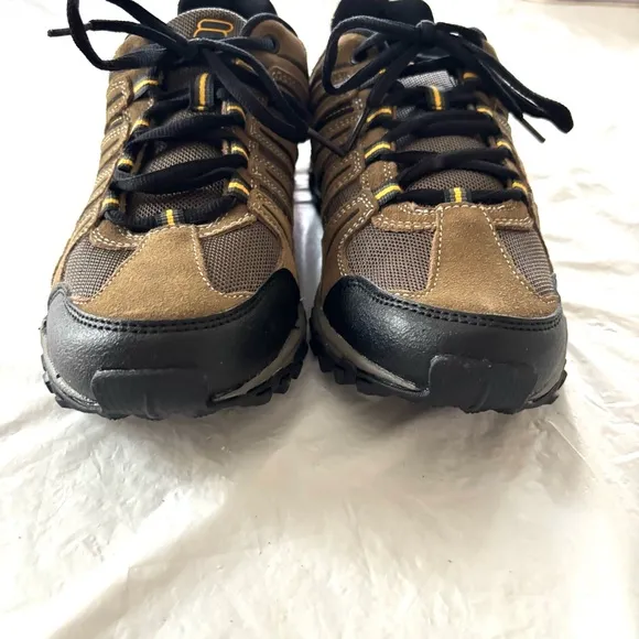 Fila Travail 2 Brown casual leather trail Hiking Shoes boots SZ 8 NWOT