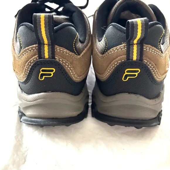 Fila Travail 2 Brown casual leather trail Hiking Shoes boots SZ 8 NWOT