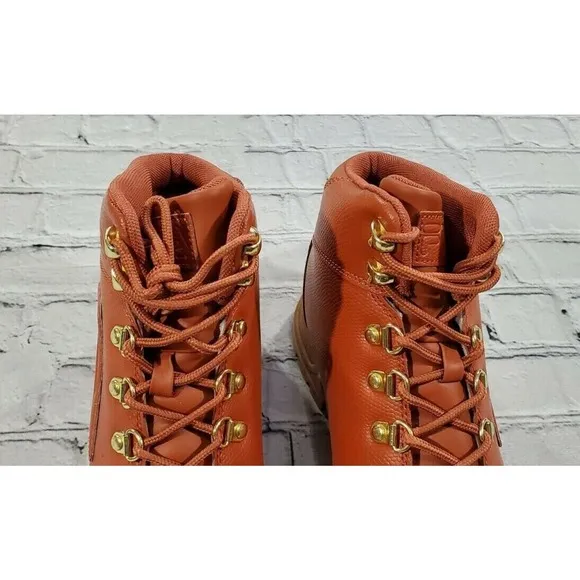 FILA USA Diviner Hiking Sneaker Boots Tan 1HM00552-200 MENS SIZE 9