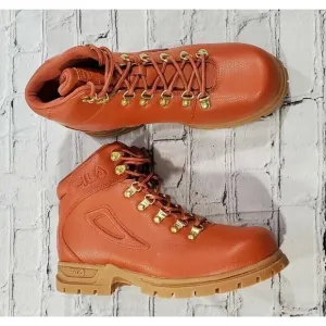FILA USA Diviner Hiking Sneaker Boots Tan 1HM00552-200 MENS SIZE 9