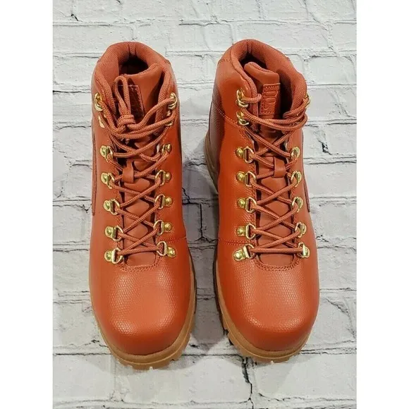 FILA USA Diviner Hiking Sneaker Boots Tan 1HM00552-200 MENS SIZE 9