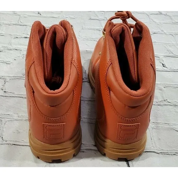 FILA USA Diviner Hiking Sneaker Boots Tan 1HM00552-200 MENS SIZE 9