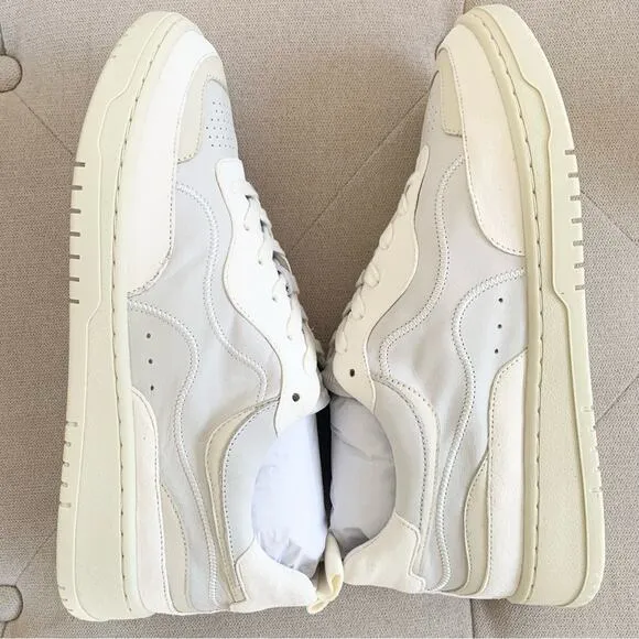 FINAL PRICE! Dolce Vita Adella Sneakers Off White Leather Shoes 9 NEW IN BOX