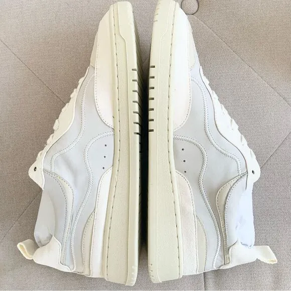 FINAL PRICE! Dolce Vita Adella Sneakers Off White Leather Shoes 9 NEW IN BOX