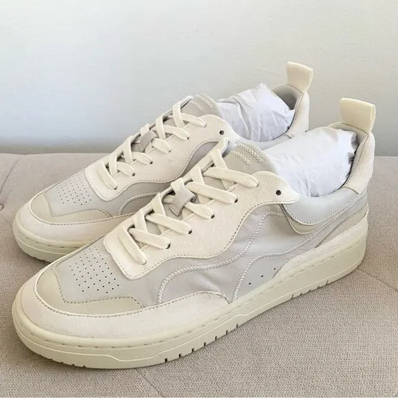 FINAL PRICE! Dolce Vita Adella Sneakers Off White Leather Shoes 9 NEW IN BOX